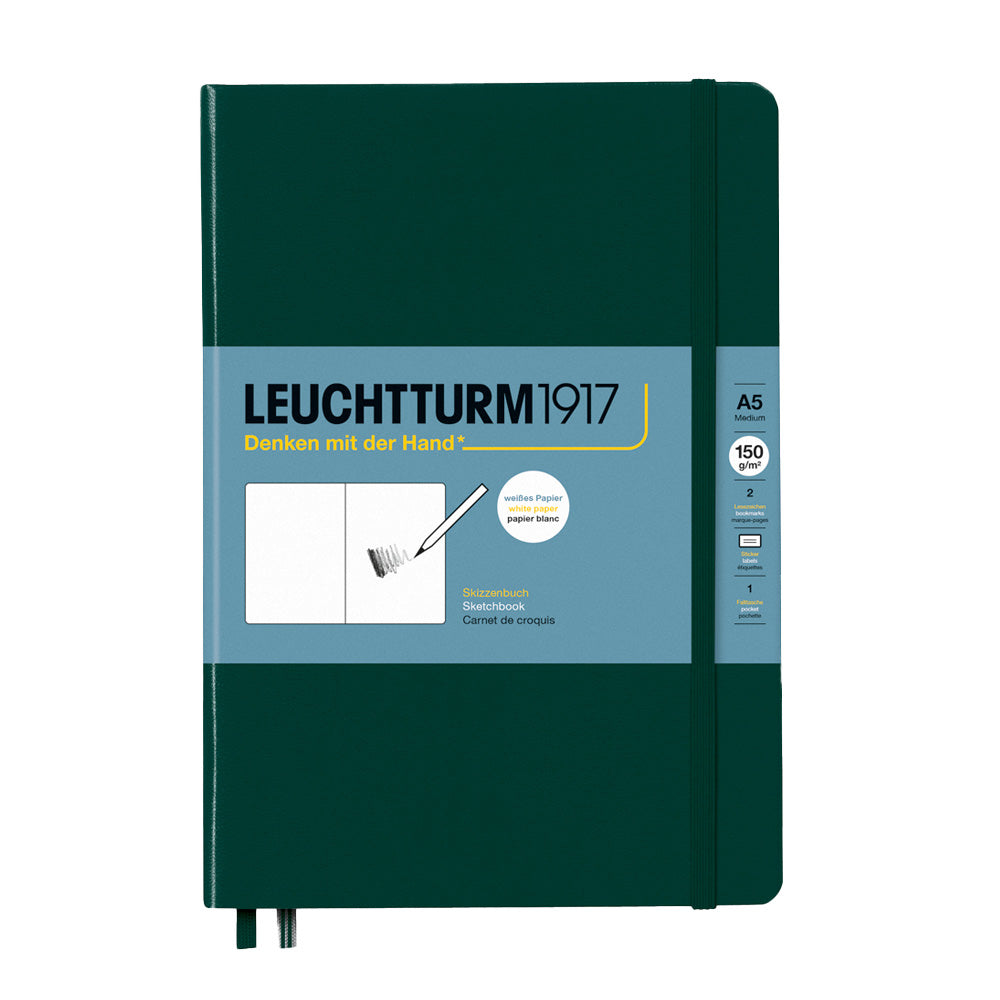 LEUCHTTURM1917 Sketchbook Medium Forest Green