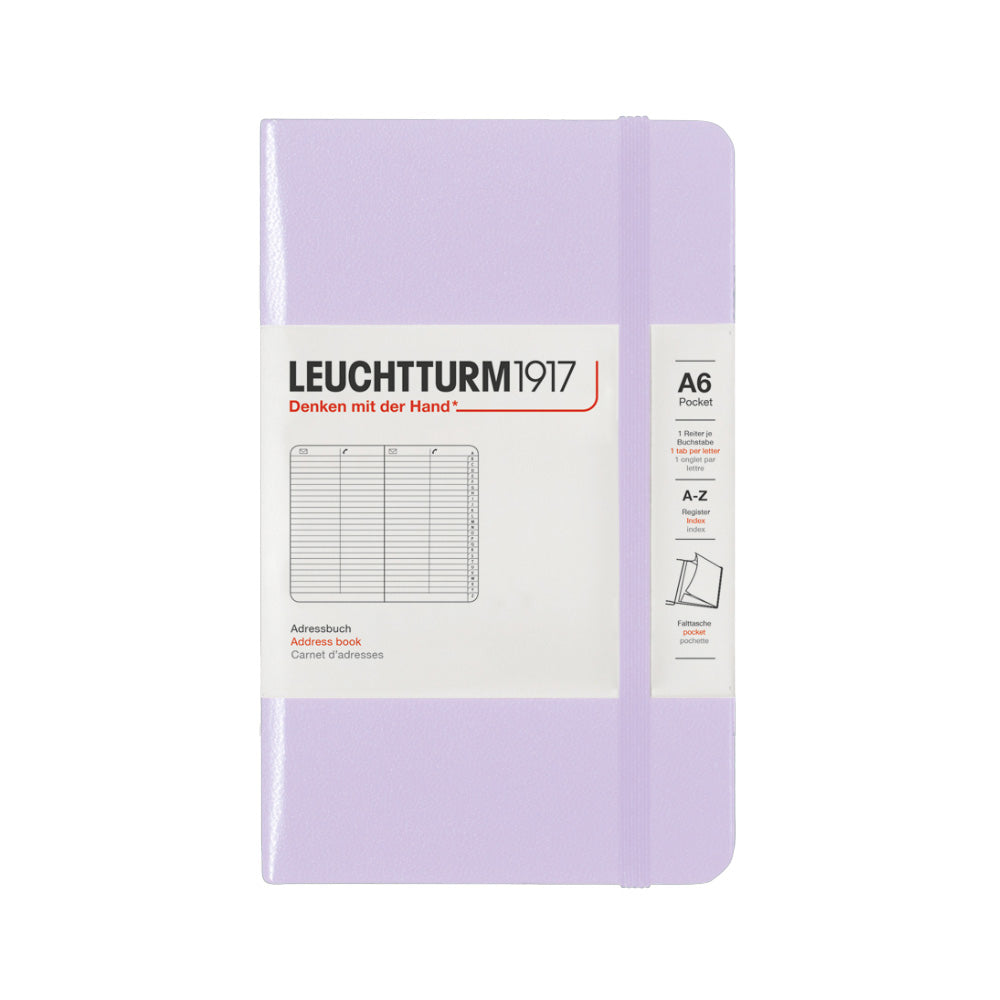 LEUCHTTURM1917 Address Book Pocket Lilac