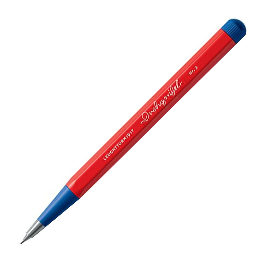 LEUCHTTURM1917 Drehgriffel Bauhaus Edition Mechanical Pencil Red/Royal Blue