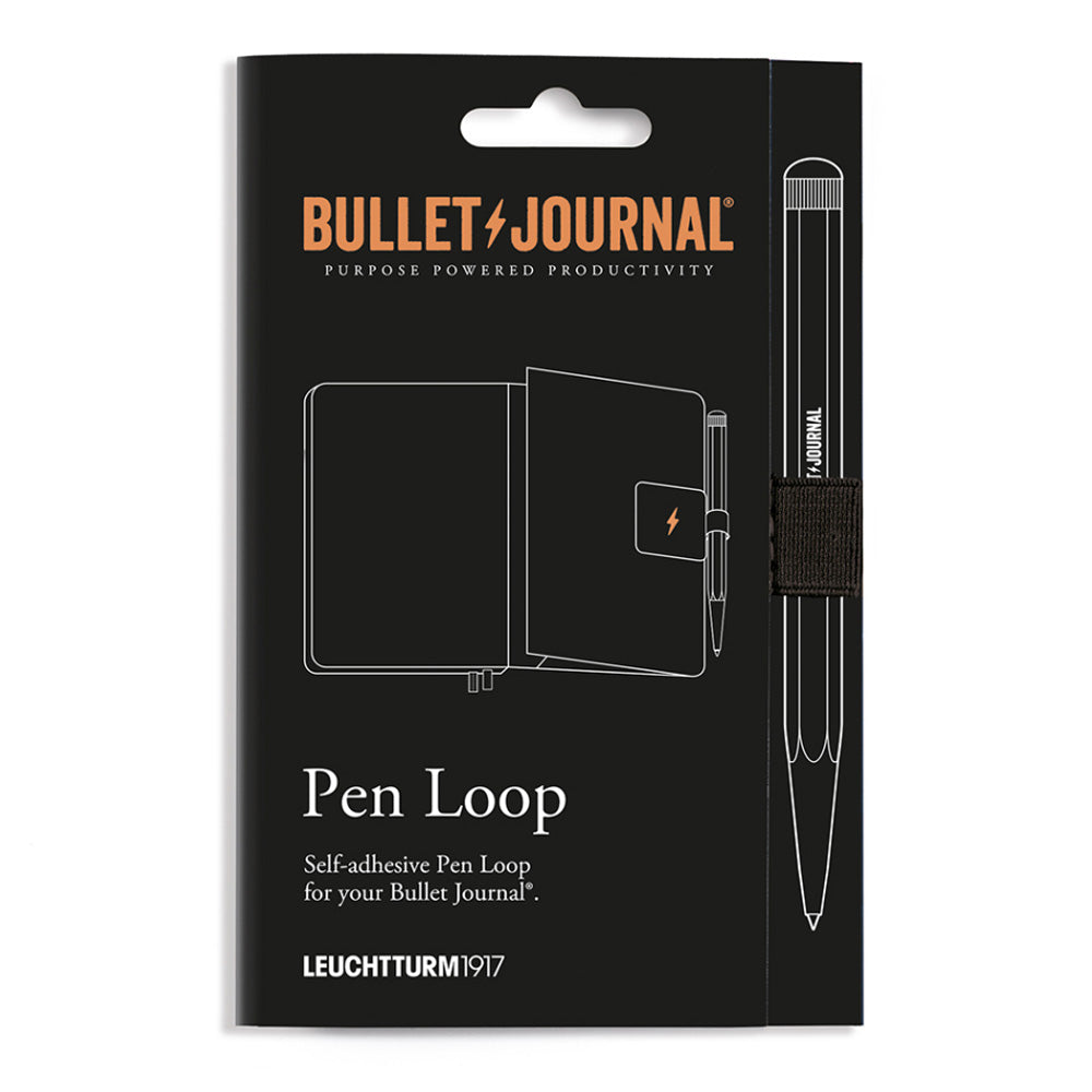 LEUCHTTURM1917 Pen Loop Bullet Journal Black
