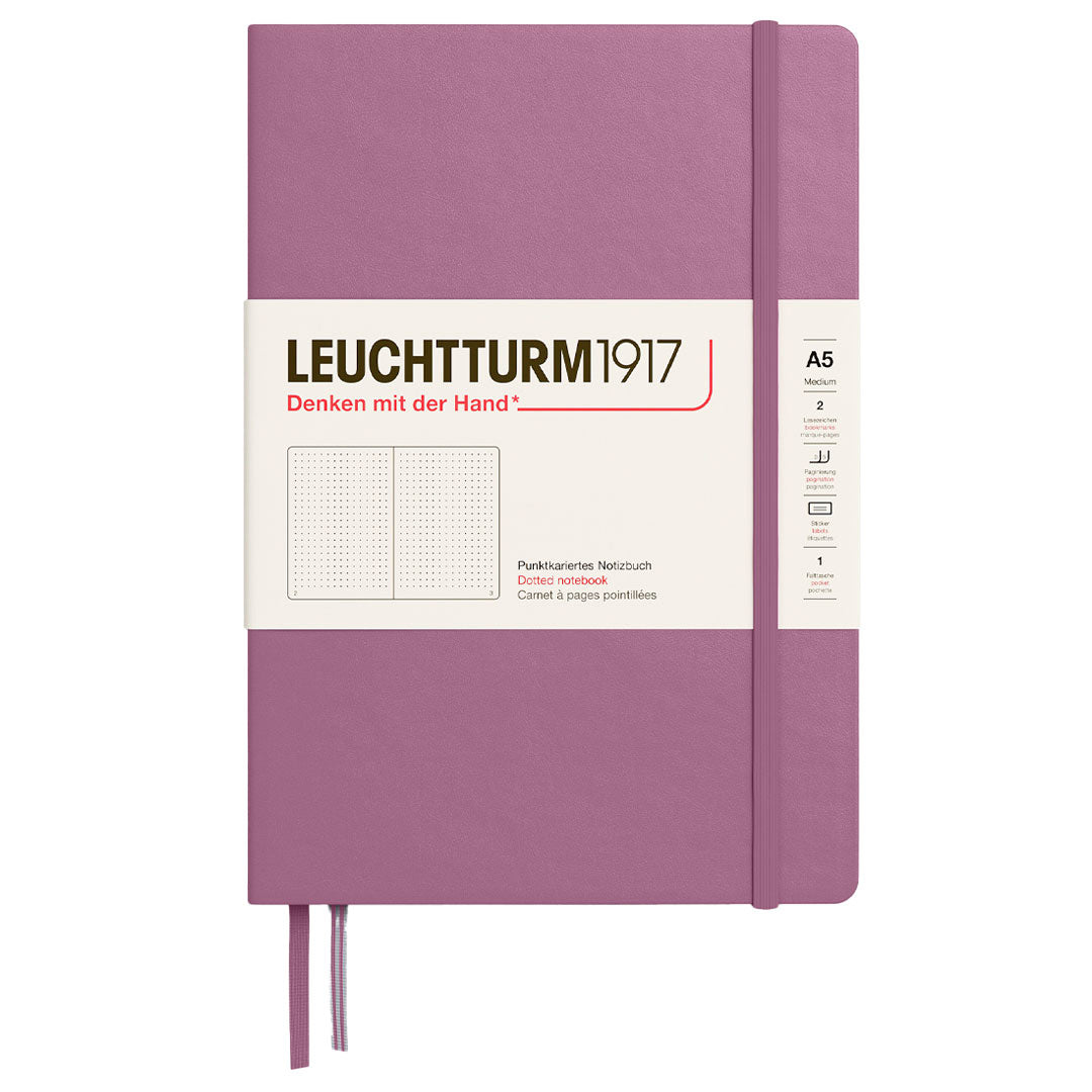 LEUCHTTURM1917 Hardcover Notebook Medium A5 Dusty Rose