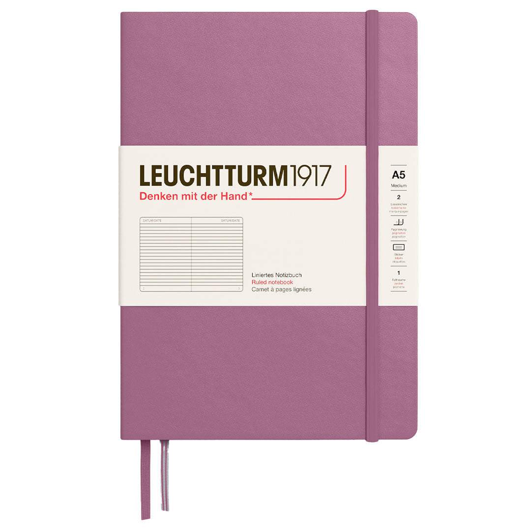 LEUCHTTURM1917 Hardcover Notebook Medium A5 Dusty Rose
