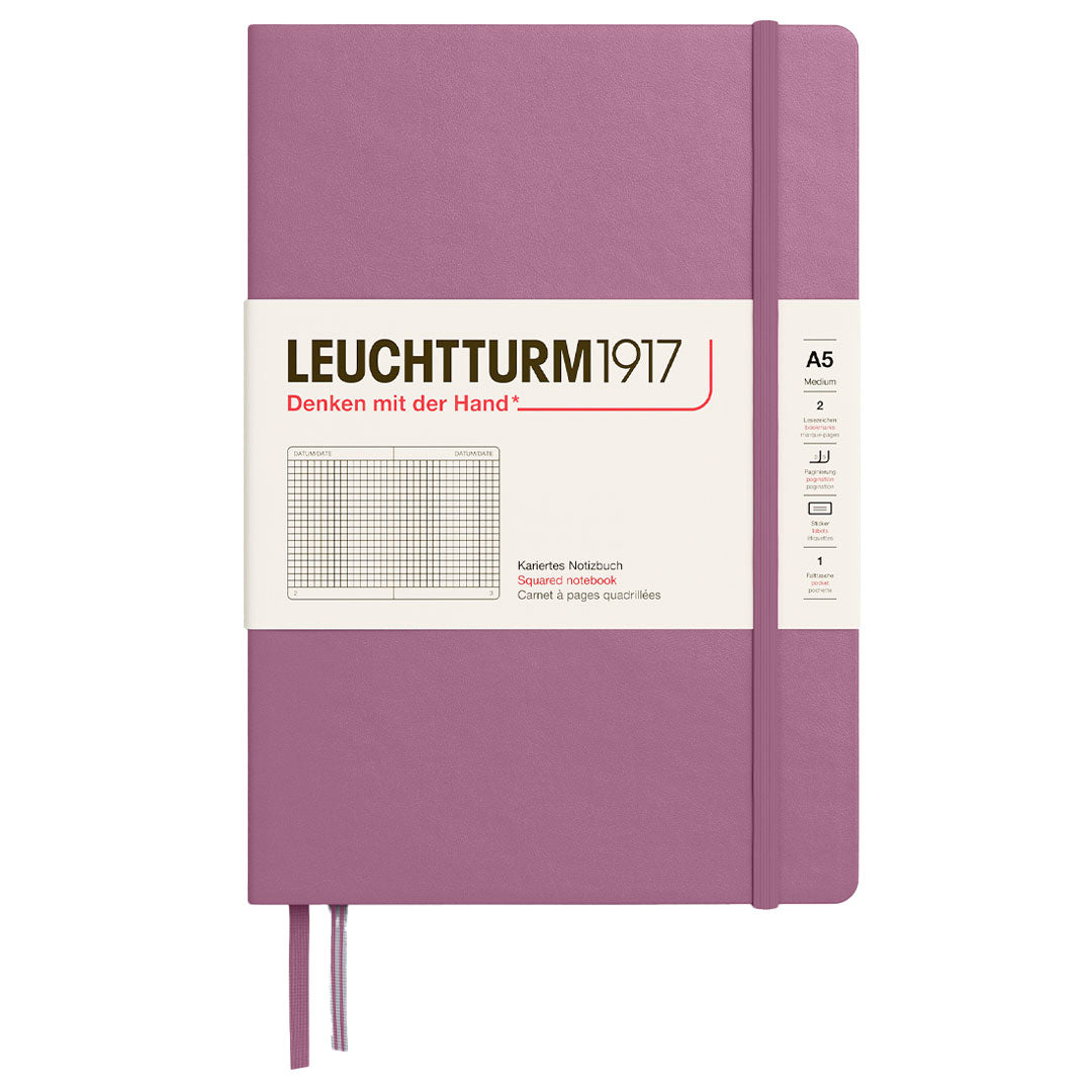 LEUCHTTURM1917 Hardcover Notebook Medium A5 Dusty Rose