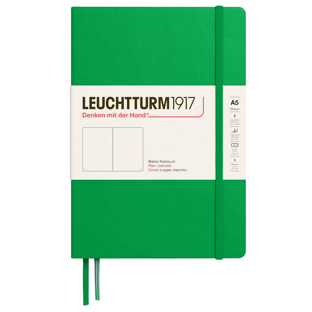 LEUCHTTURM1917 Hardcover Notebook Medium A5 Spring Leaf