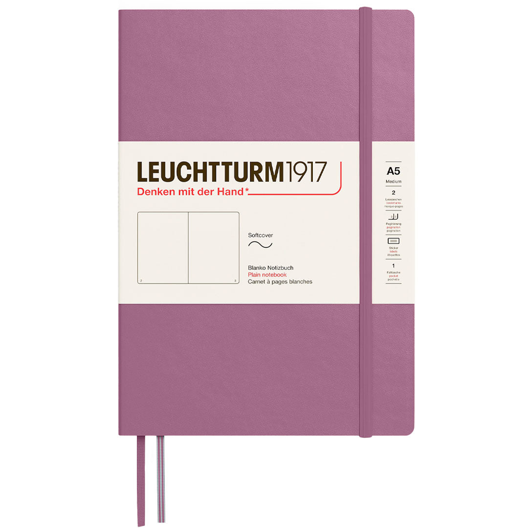LEUCHTTURM1917 Softcover Notebook Medium A5 Dusty Rose