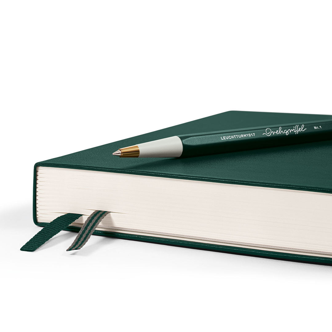 LEUCHTTURM1917 Hardcover Notebook 411 Medium A5 Forest Green