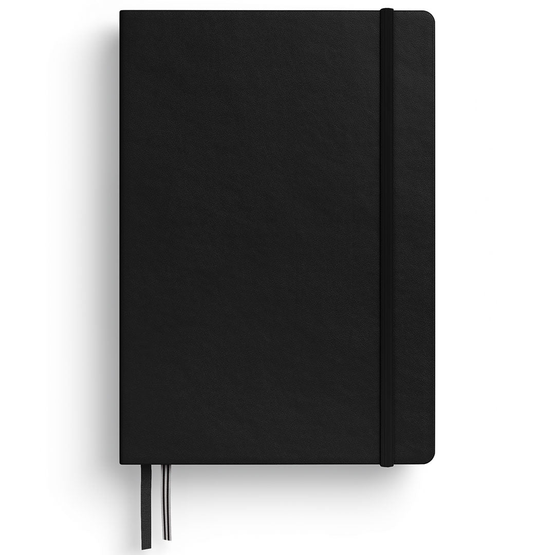 LEUCHTTURM1917 Hardcover Notebook 411 Medium A5 Black