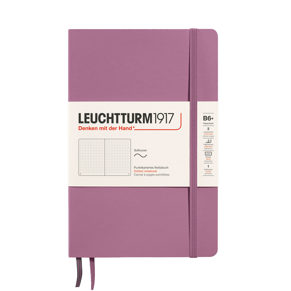 LEUCHTTURM1917 Softcover Notebook B6+ Dusty Rose
