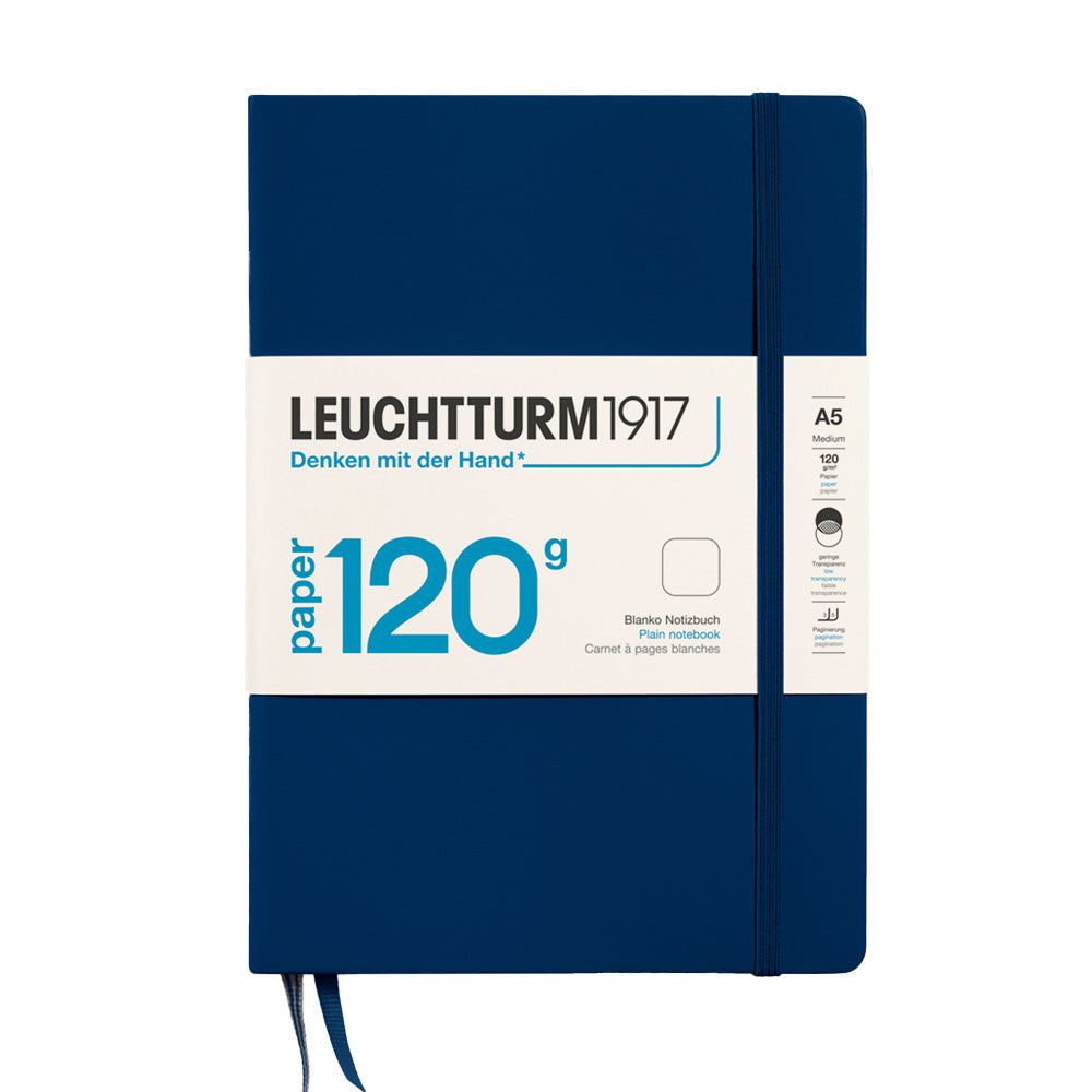 LEUCHTTURM1917 120g Edition Notebook Medium Navy