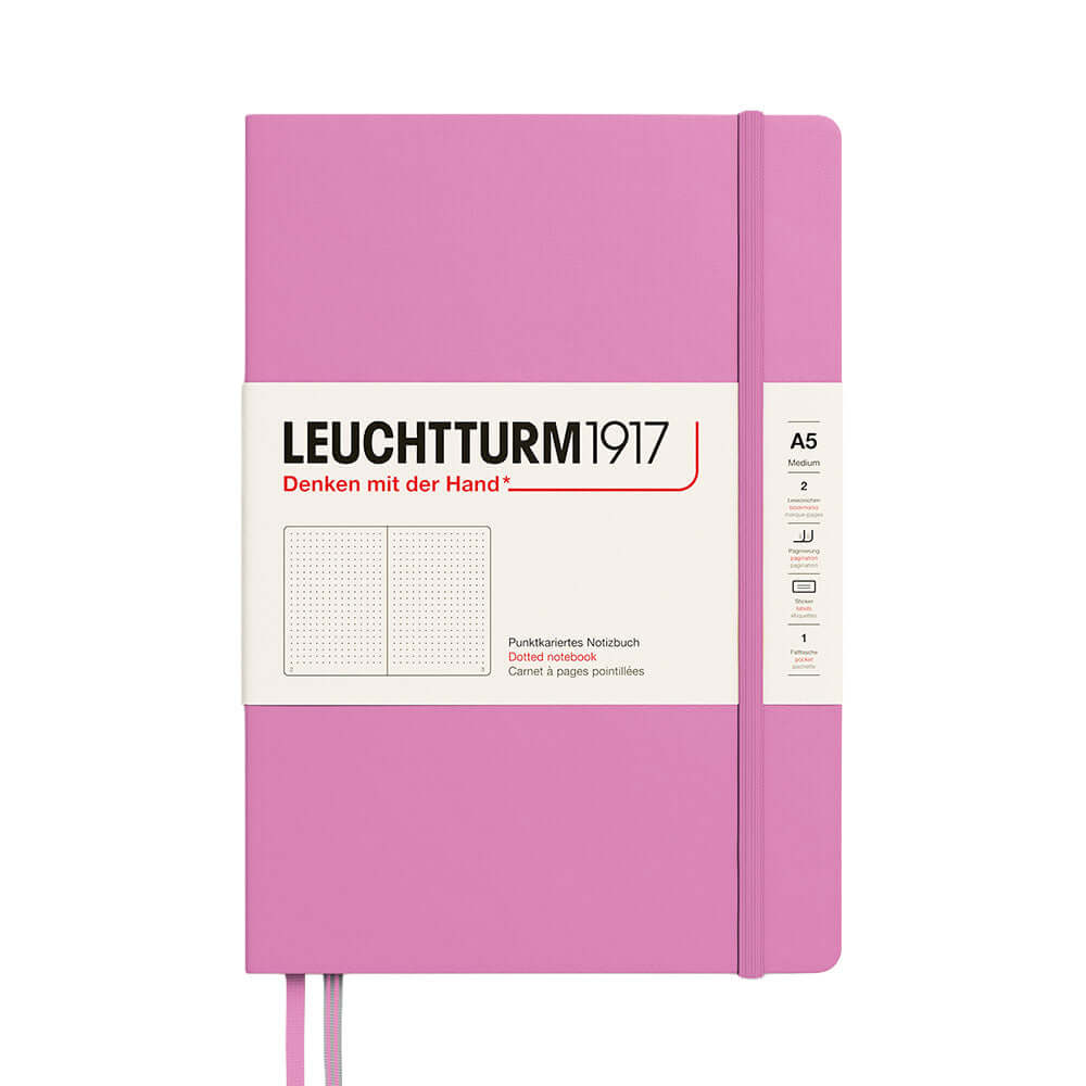 LEUCHTTURM1917 Hardcover Notebook Medium Bubblegum
