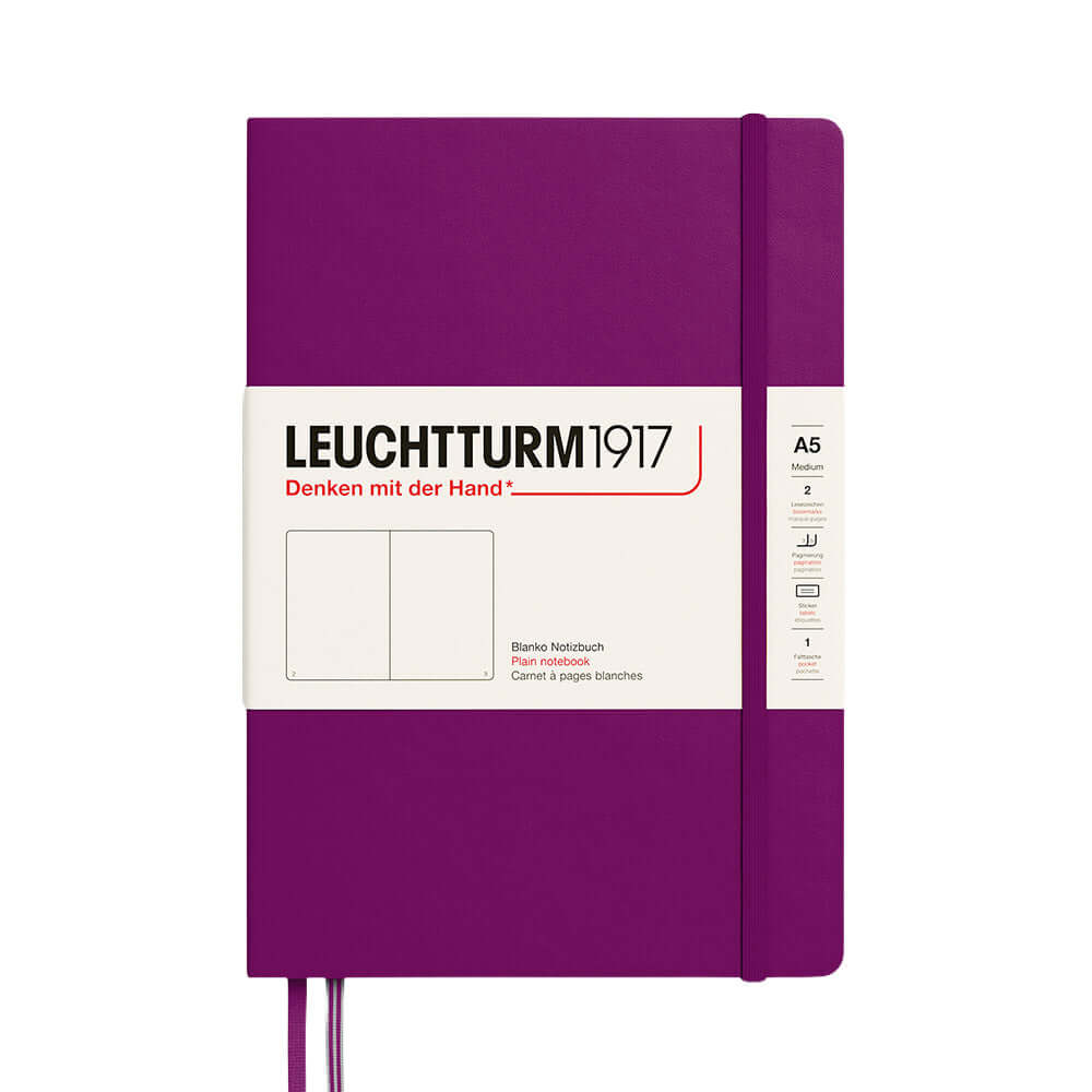 LEUCHTTURM1917 Hardcover Notebook Medium Burgundy