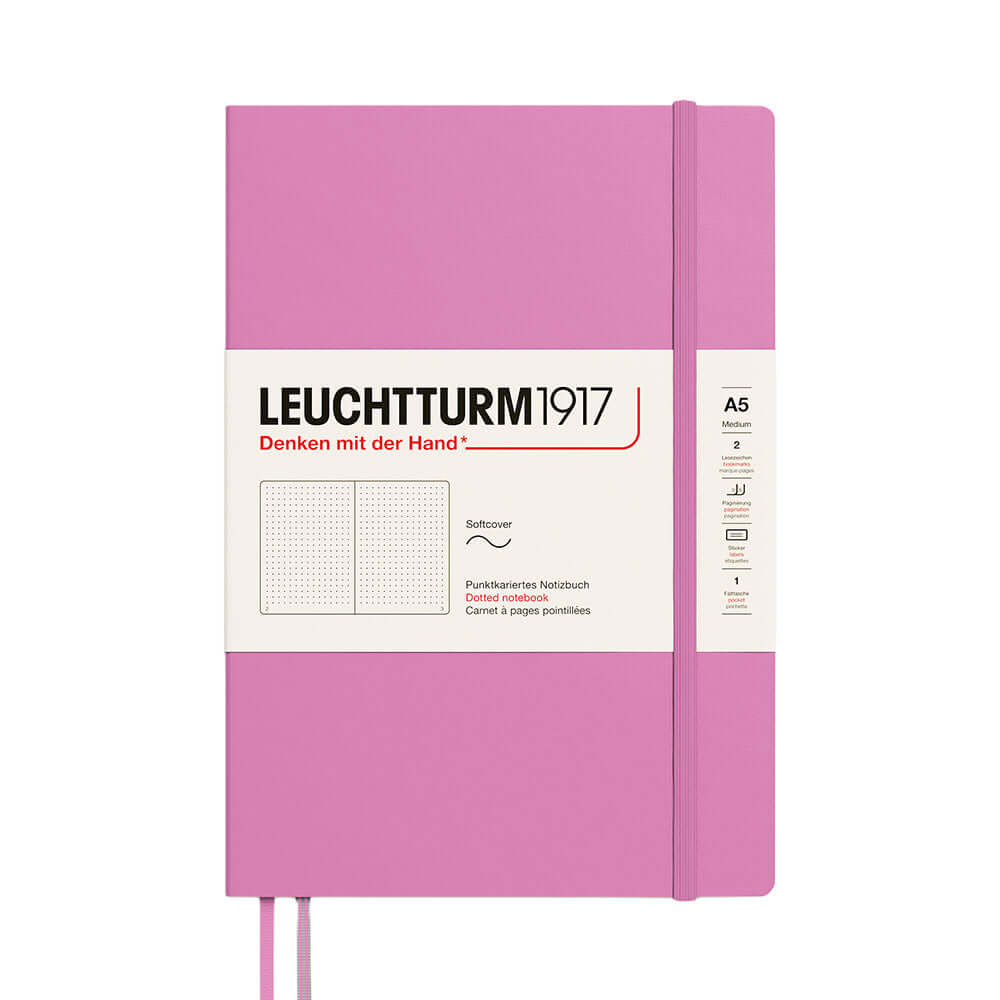 LEUCHTTURM1917 Softcover Notebook Medium Bubblegum