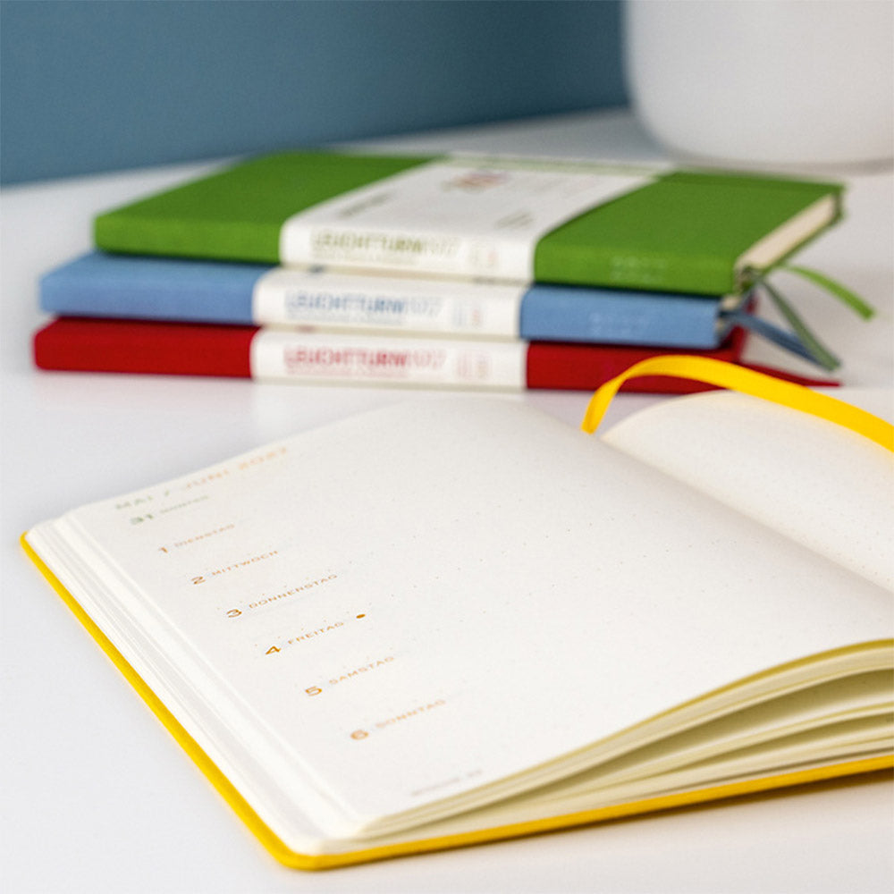 LEUCHTTURM1917 Weekly Planner & Notebook 2027 A5 Colourful Seasons Dotted