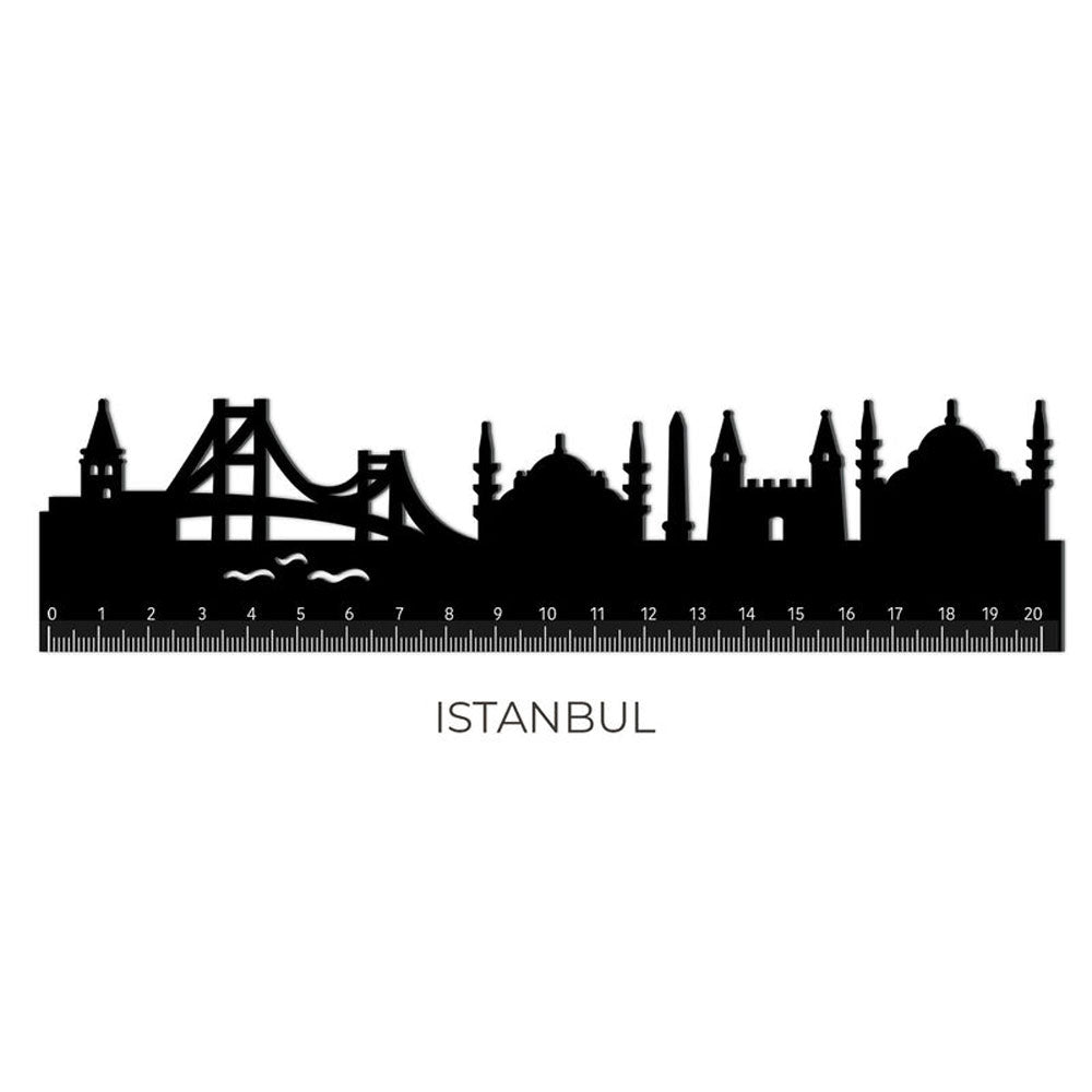 Legami Follow The Skyline Ruler Istanbul by Legami at Cult Pens