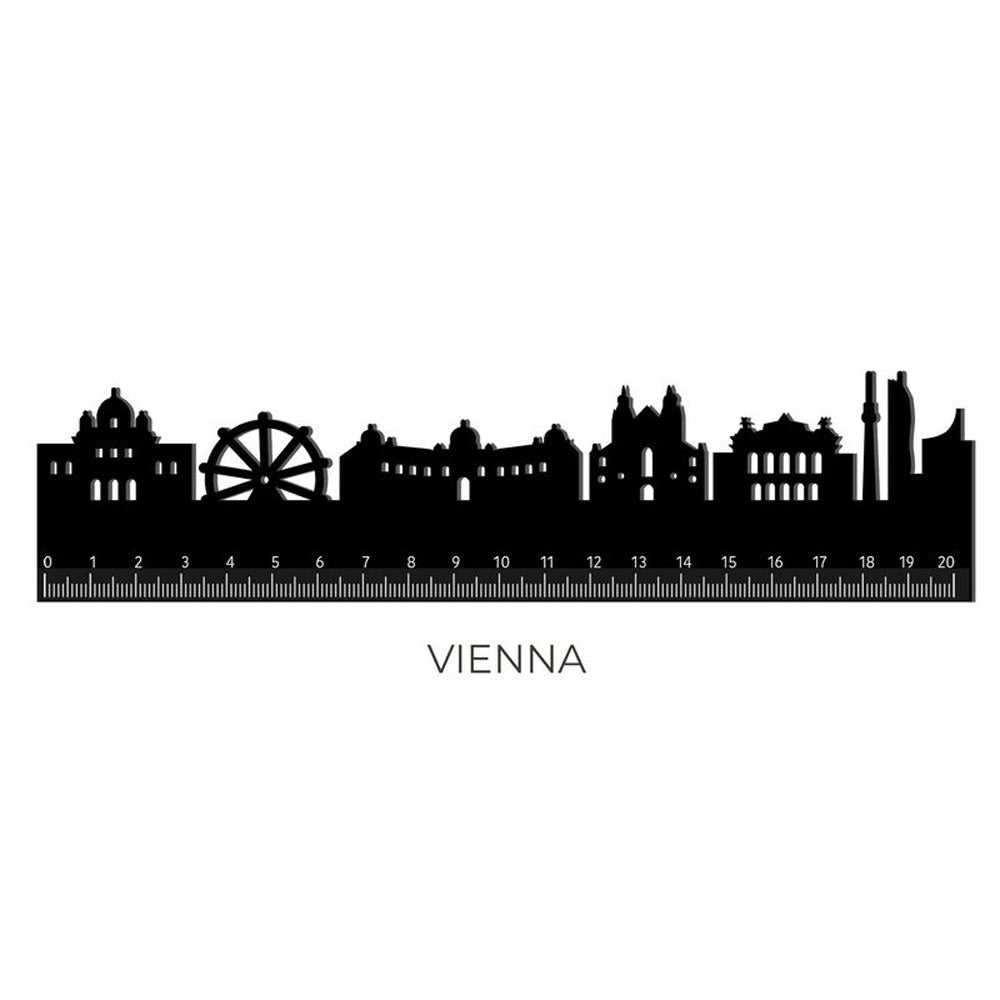 Legami Follow The Skyline Ruler Wien by Legami at Cult Pens