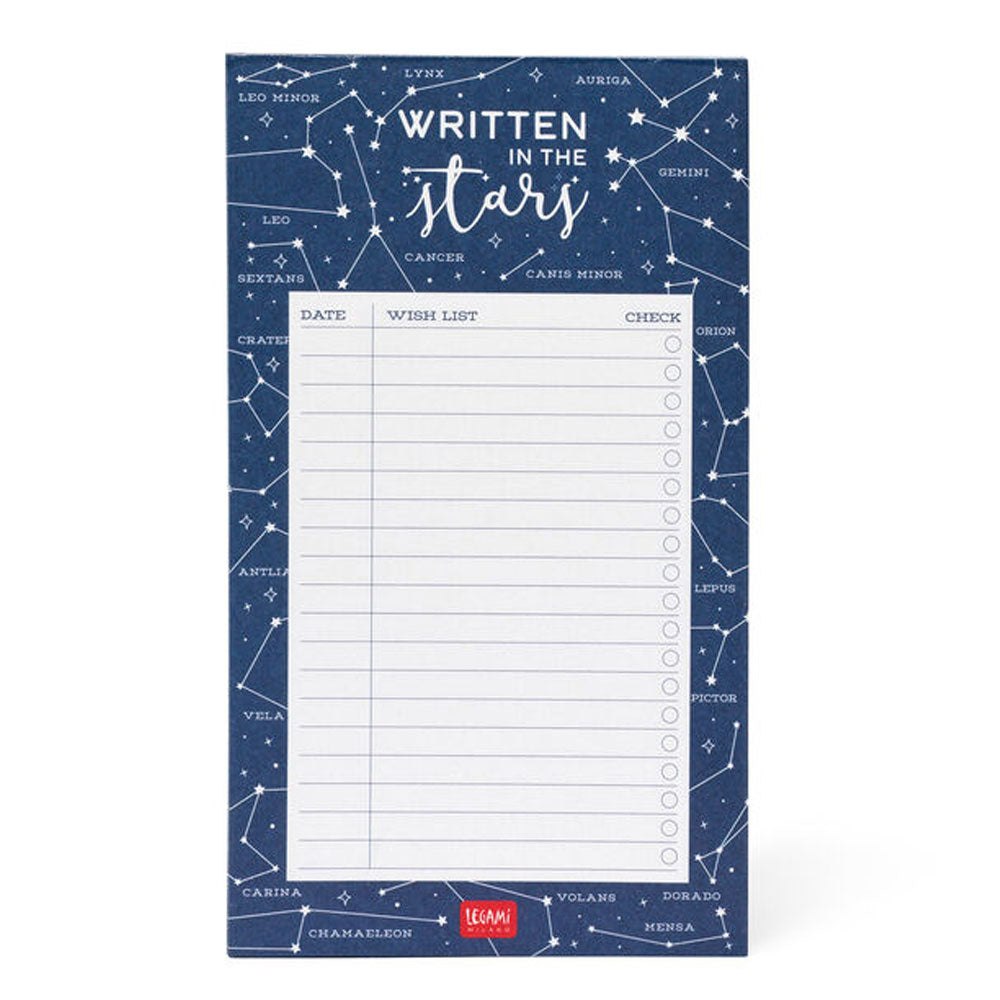 Legami Paper Thoughts Notepad Stars by Legami at Cult Pens