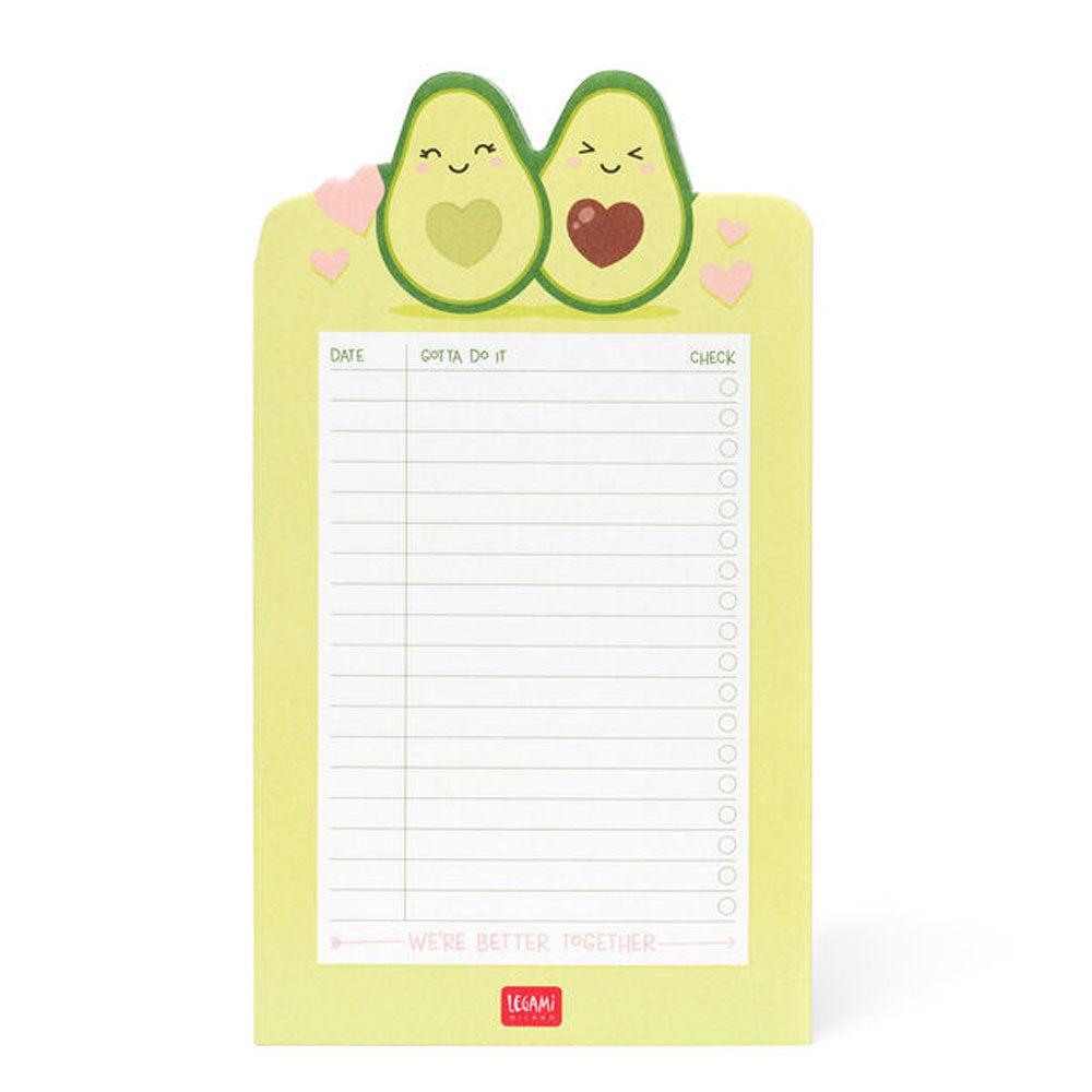 Legami Paper Thoughts Notepad Avocado by Legami at Cult Pens