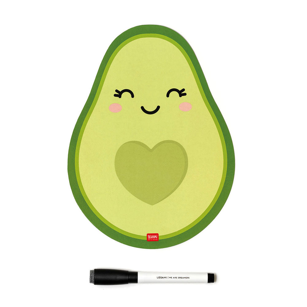 Legami Something To Remember Magnetic Whiteboard Avocado by Legami at Cult Pens