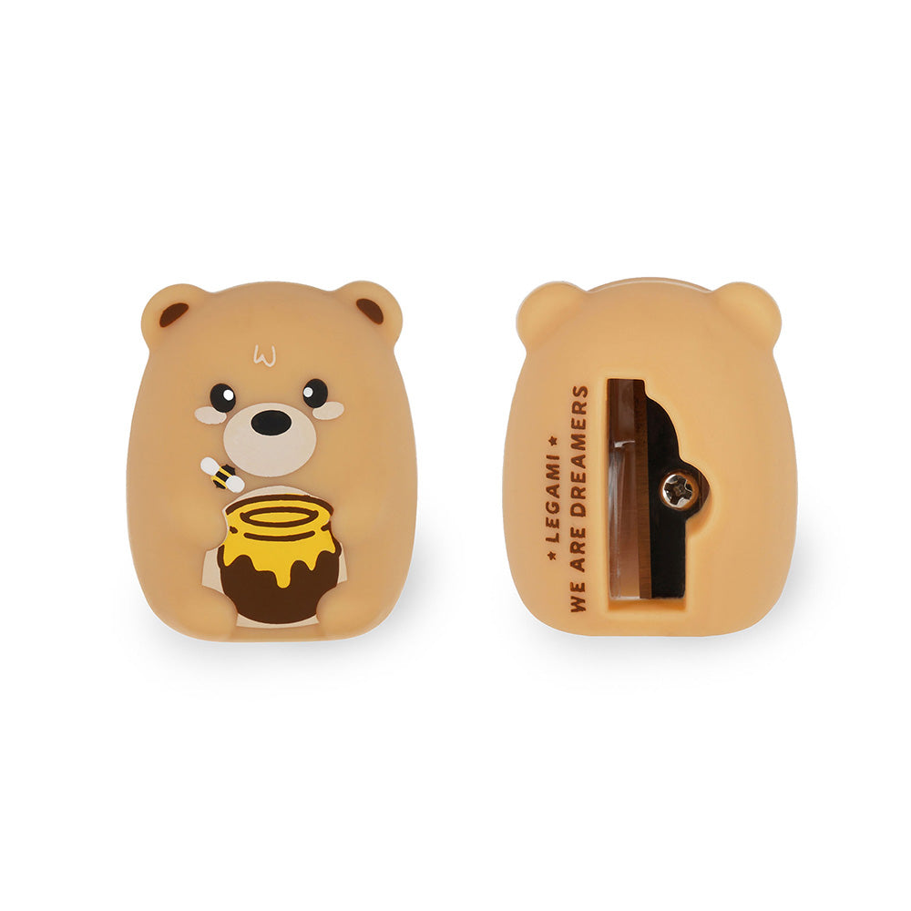 Legami Mini Friends Pencil Sharpener Teddy Bear