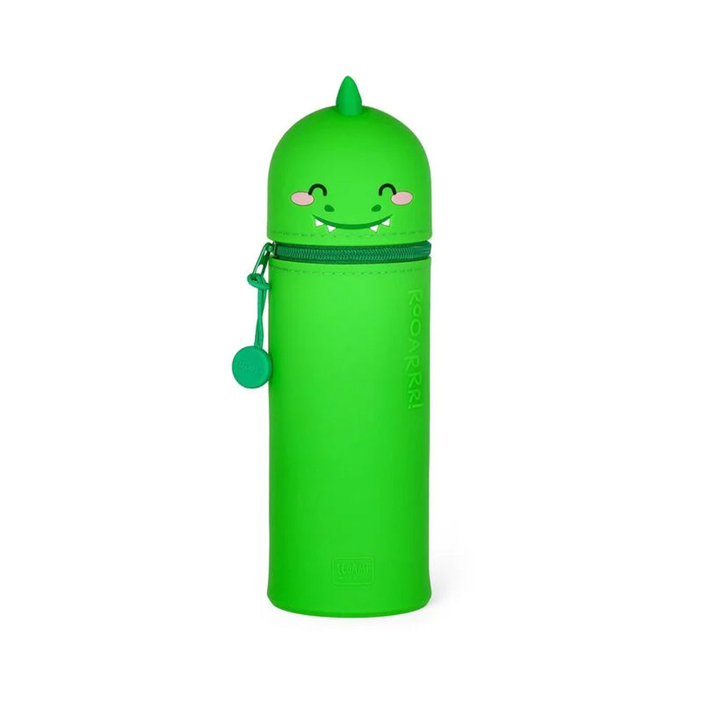 Legami Kawaii 2-in-1 Soft Silicone Pencil Case Dino