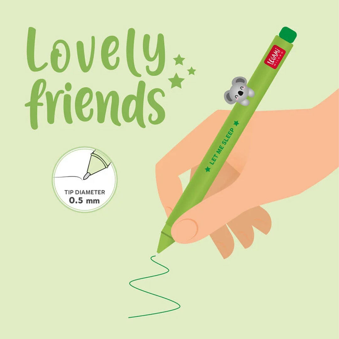 Legami Lovely Friends Gel Pen Koala