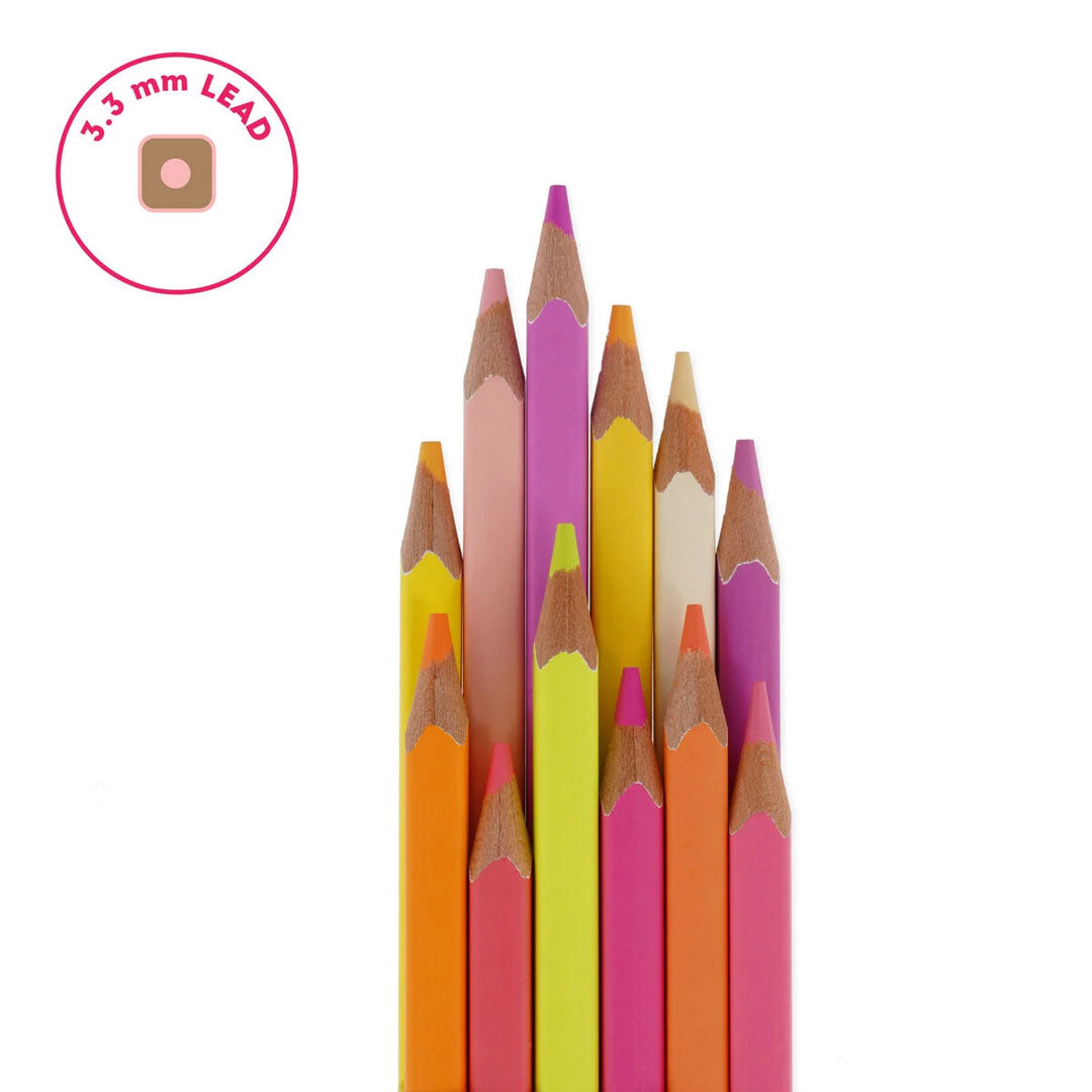 Legami Live Colourfully Colouring Pencils Set of 12