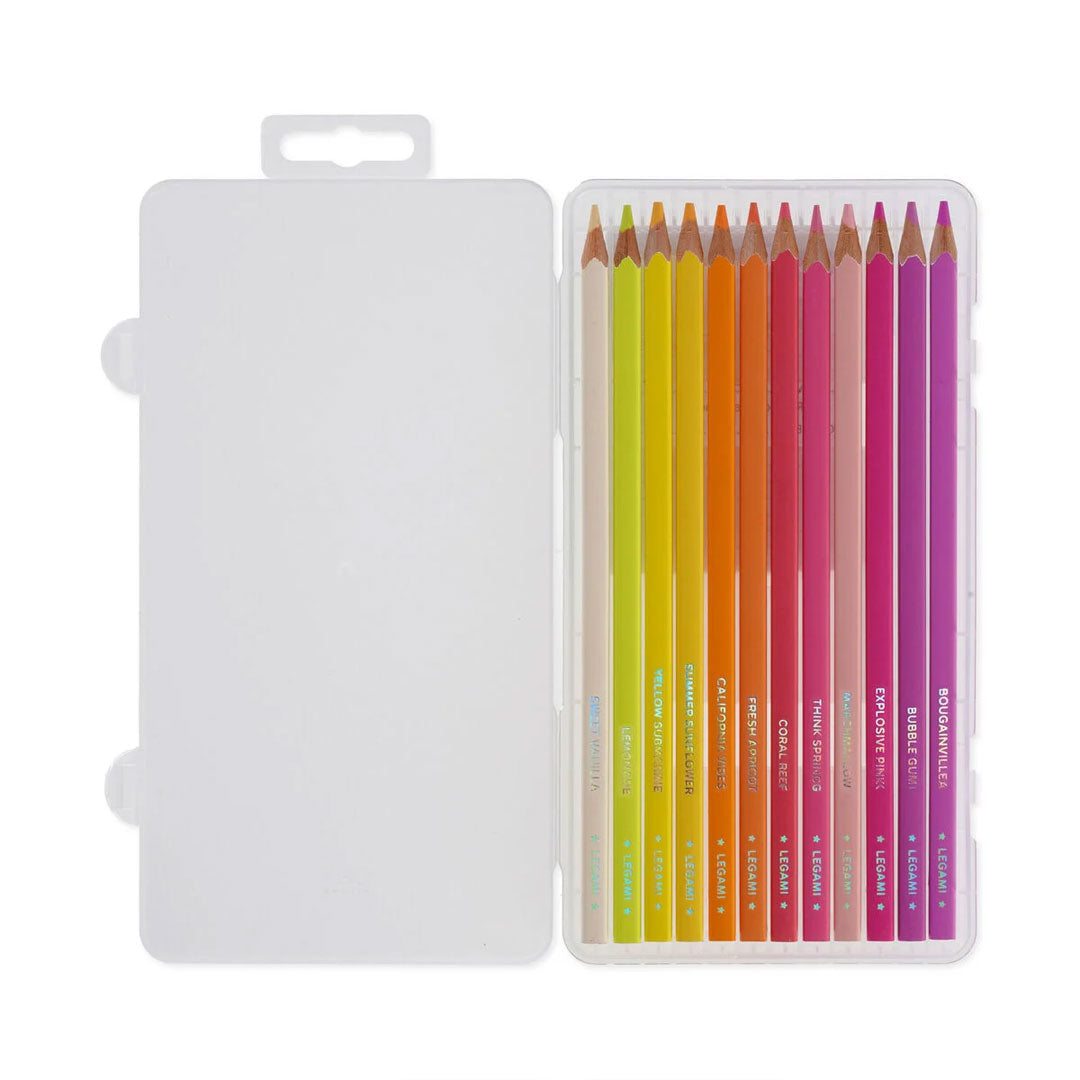 Legami Live Colourfully Colouring Pencils Set of 12