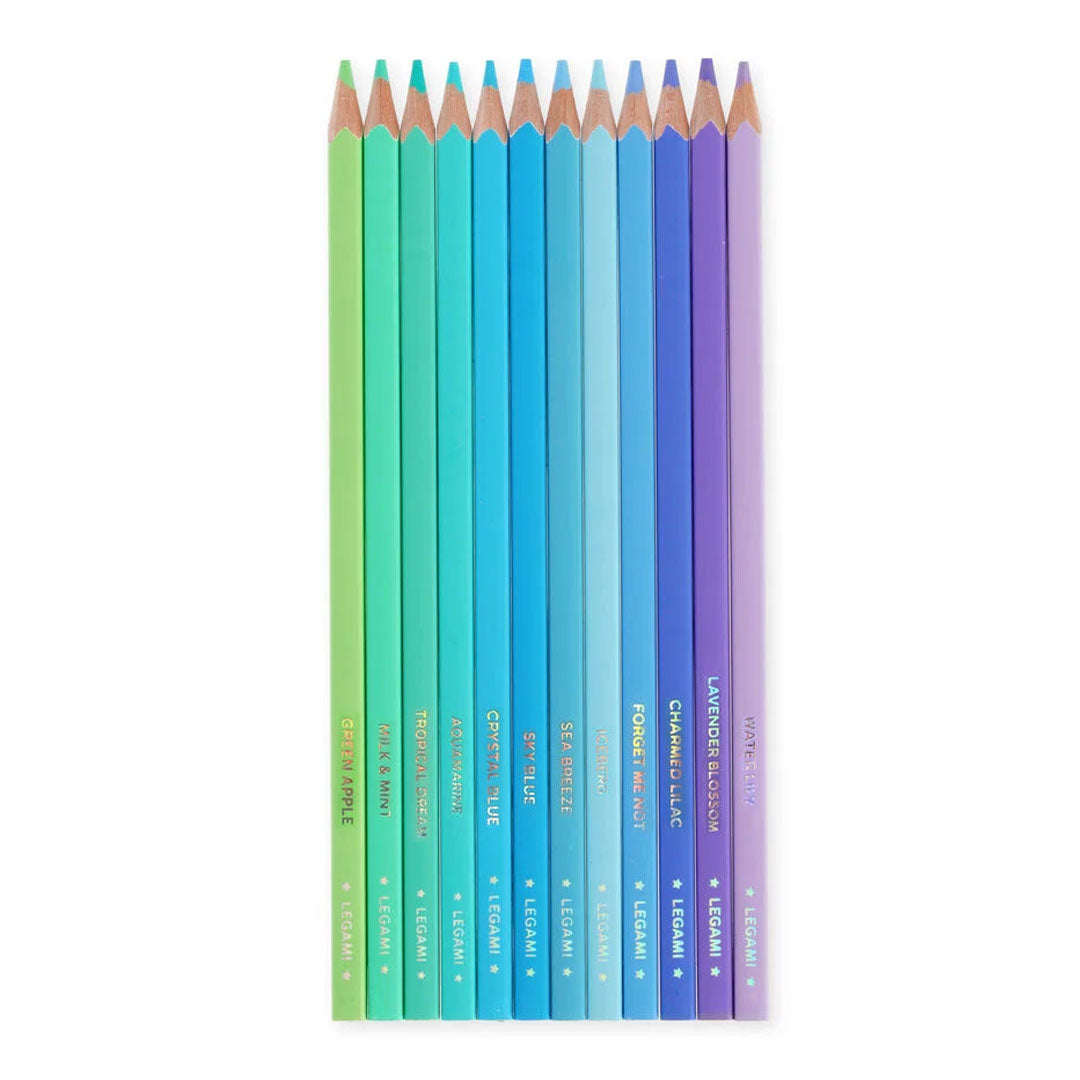 Legami Live Colourfully Colouring Pencils Set of 12