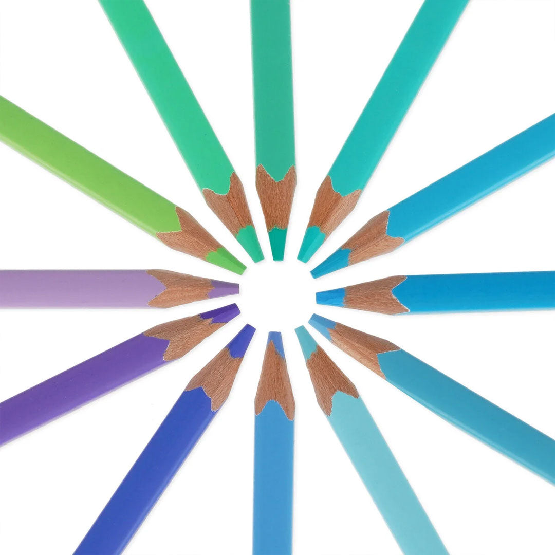 Legami Live Colourfully Colouring Pencils Set of 12