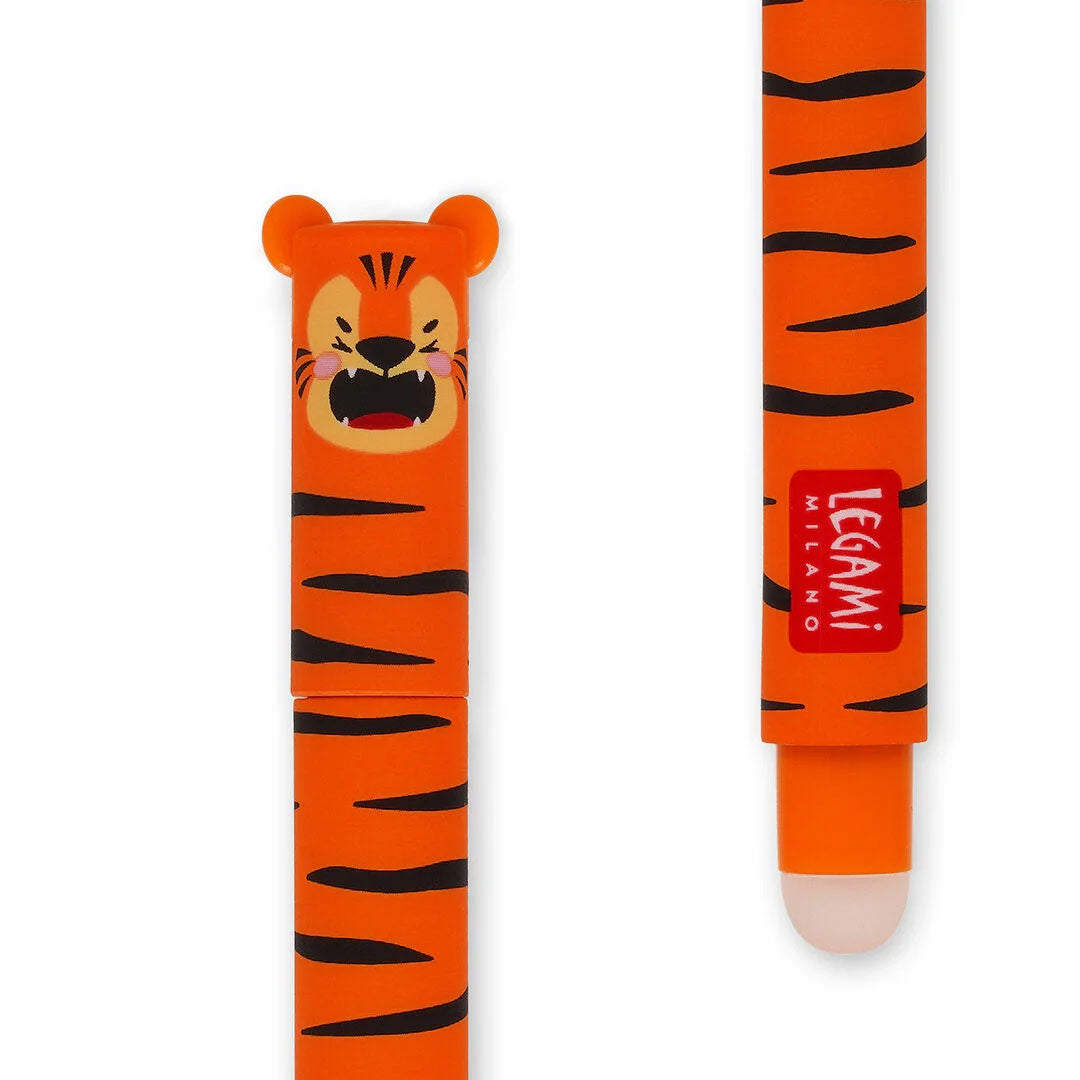 Legami Erasable Gel Pen Tiger