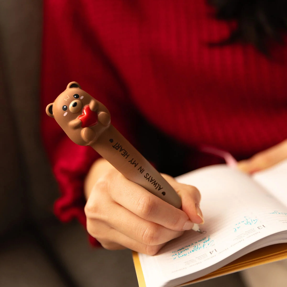 Legami Squishy Pen Teddy Bear