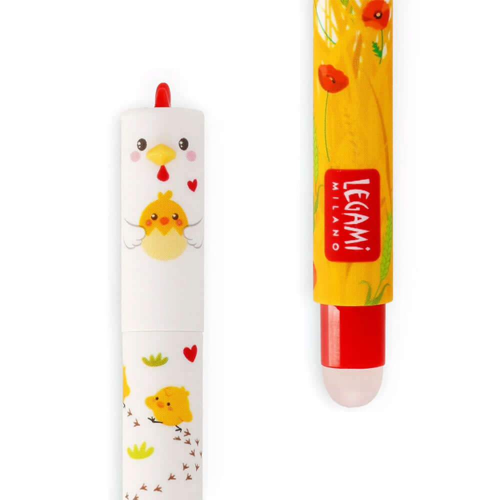 Legami Erasable Gel Pen Hen