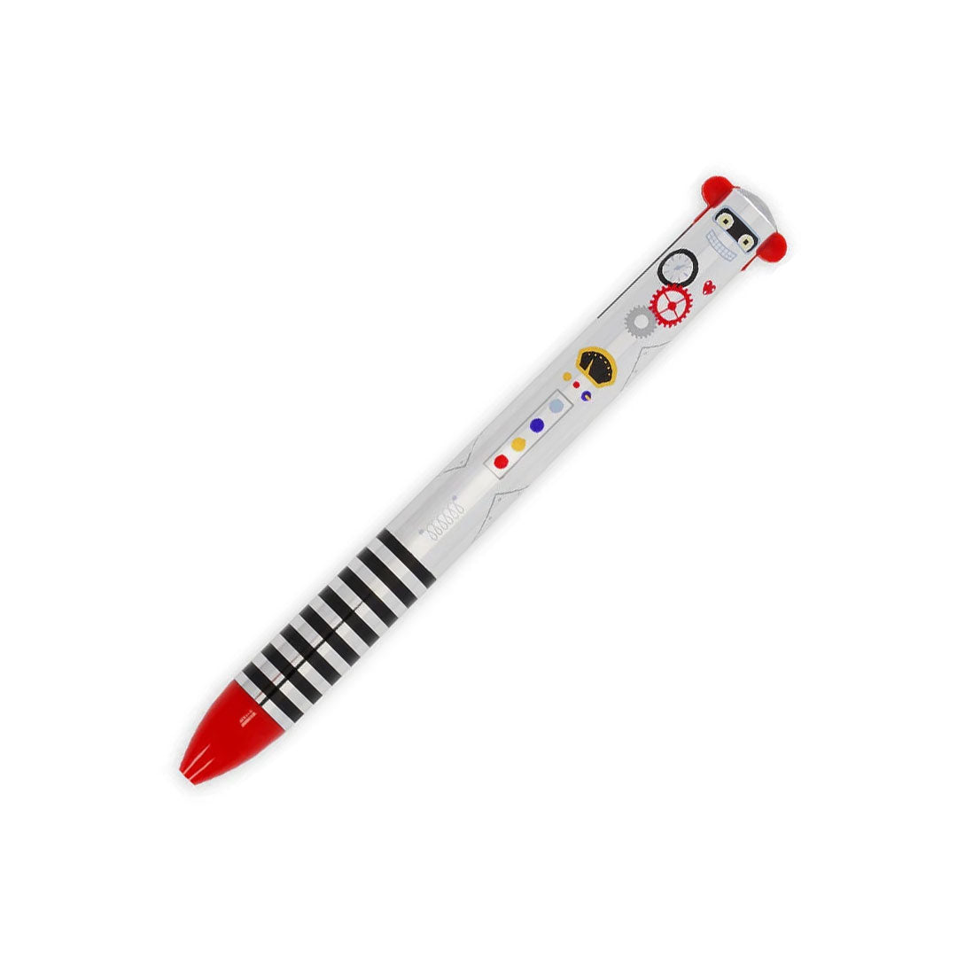 Legami Click & Clack Two Color Ballpoint Pen