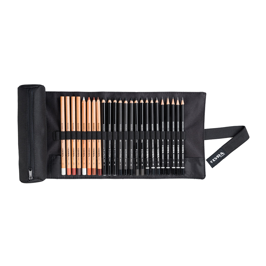 Lyra Rembrandt Sketching Nylon Roll Set of 24