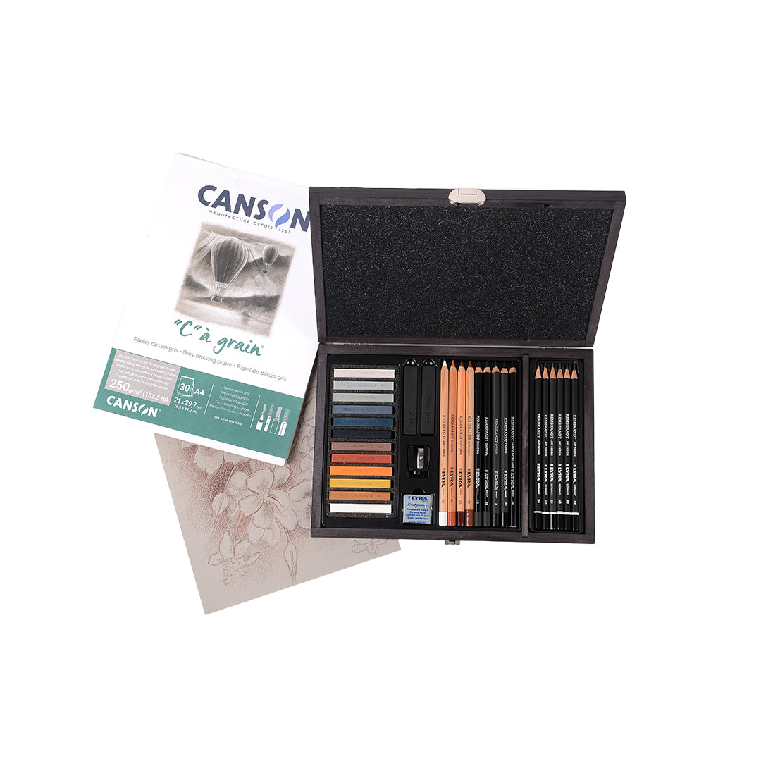 Lyra Rembrandt Wooden Sketching Set of 32