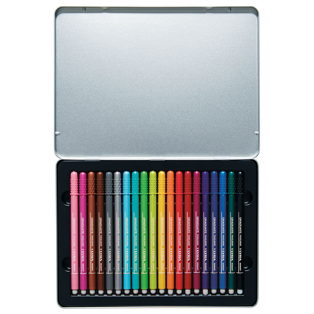 LYRA Graduate Fineliner 20 Tin
