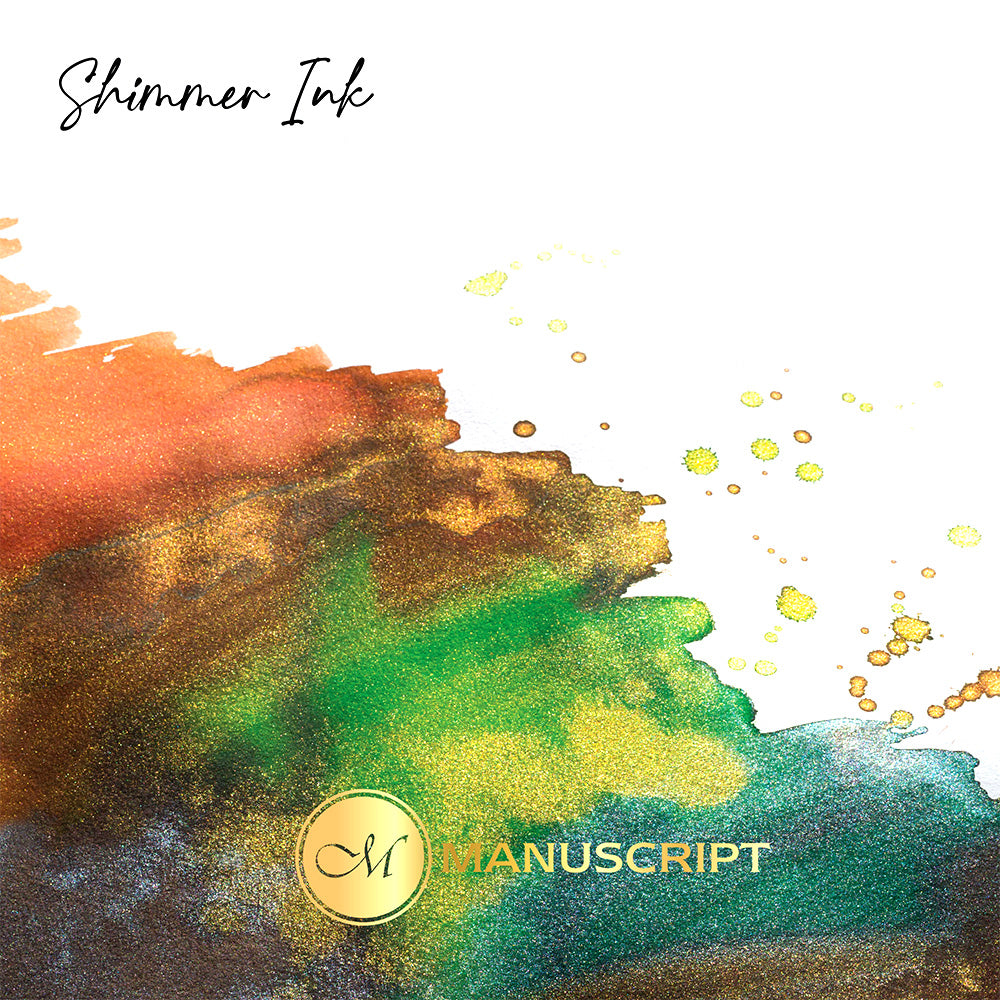 Manuscript Shimmer Ink Set of 6 Forest