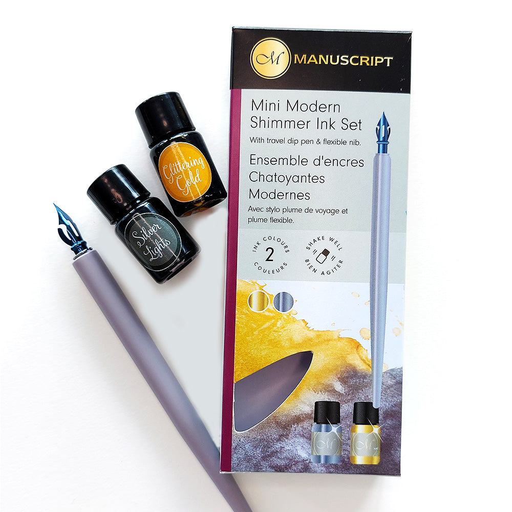 Manuscript Mini Modern Calligraphy Dip Pen Set
