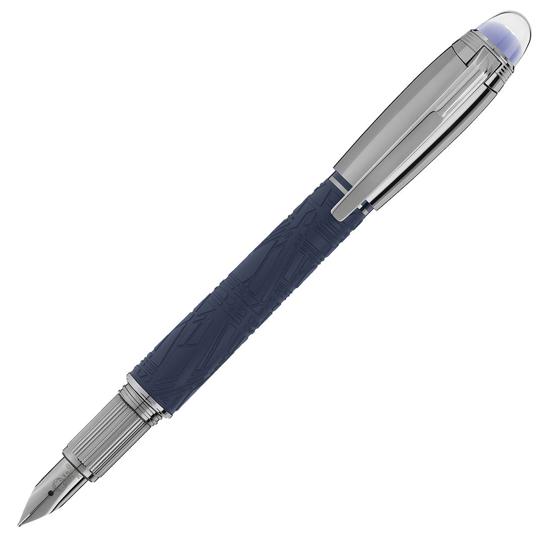 Montblanc StarWalker SpaceBlue Doué Fountain Pen
