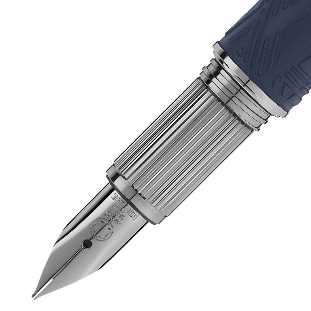 Montblanc StarWalker SpaceBlue Doué Fountain Pen