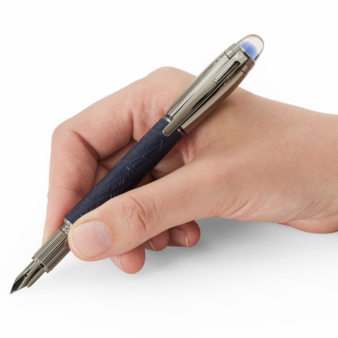 Montblanc StarWalker SpaceBlue Doué Fountain Pen