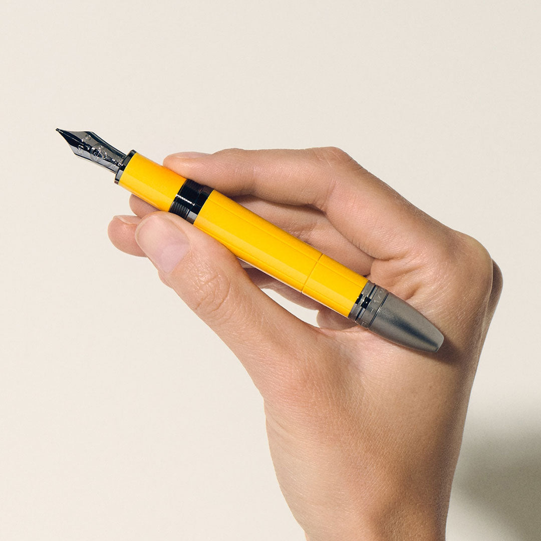 Montblanc Great Characters Enzo Ferrari Special Edition Giallo Modena Fountain Pen