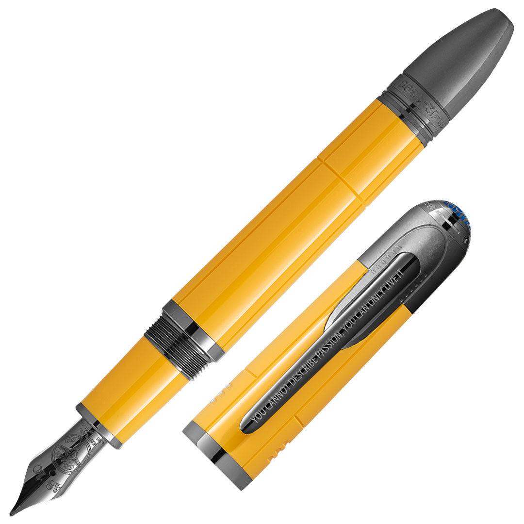 Montblanc Great Characters Enzo Ferrari Special Edition Giallo Modena Fountain Pen