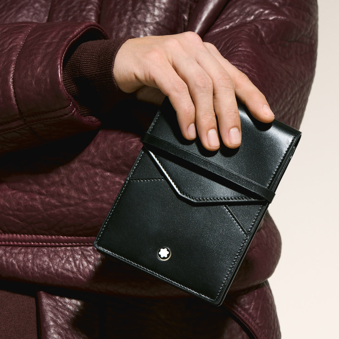 Montblanc Meisterstuck 5 Pen Pouch Black