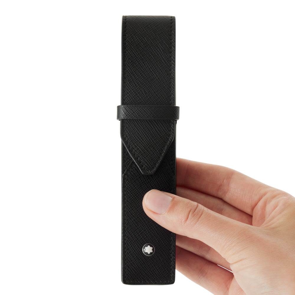 Montblanc Sartorial 1-pen Pouch Black by Montblanc at Cult Pens