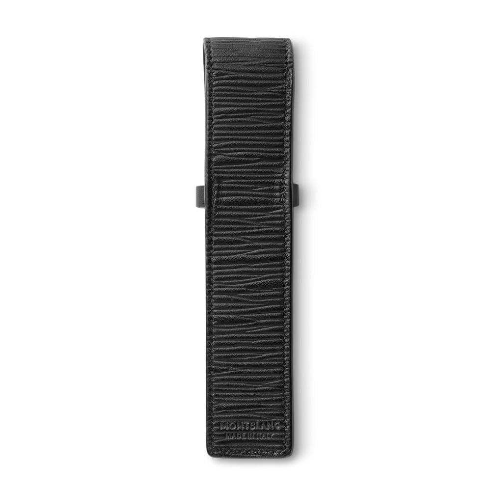 Montblanc Meisterstuck 4810 1-pen Pouch Black by Montblanc at Cult Pens