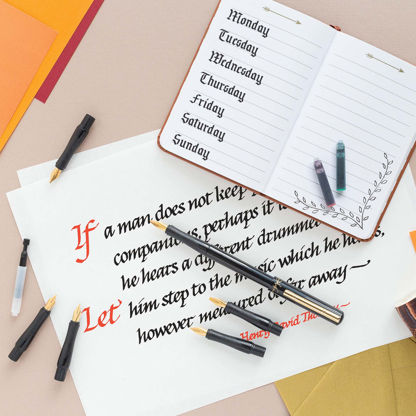 Manuscript Deluxe Calligraphy Set