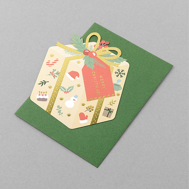 Midori Card Laser Cut Christmas Season Limited Edition