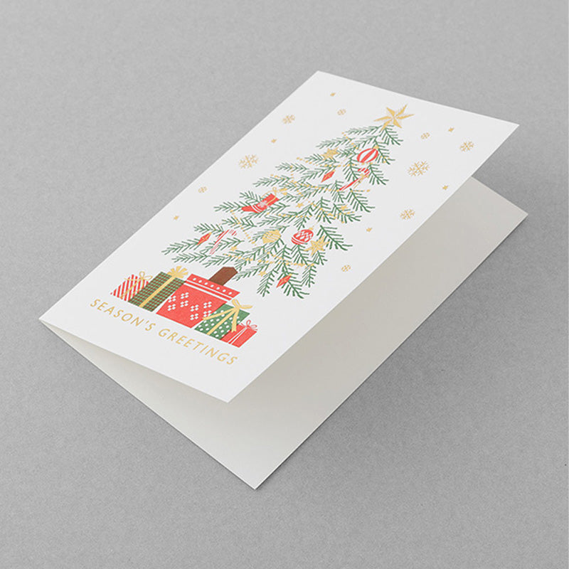 Midori Card Laser Cut Christmas Season Limited Edition
