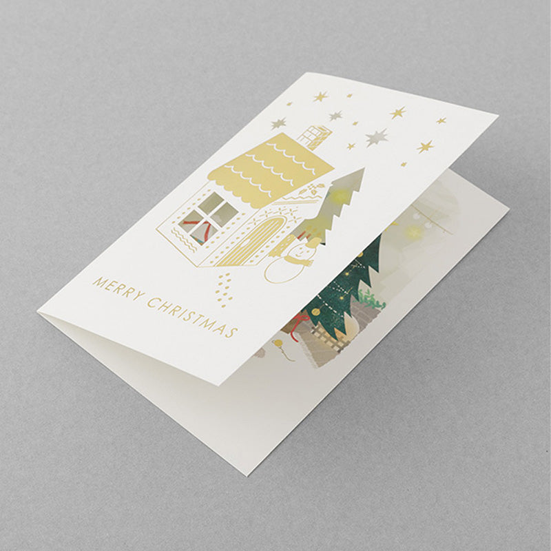 Midori Card Laser Cut Christmas Season Limited Edition